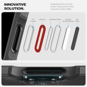 Spigen Tough Armor T MagSafe, frost juodos spalvos - Apple iPhone 16 Pro Max - Image 8