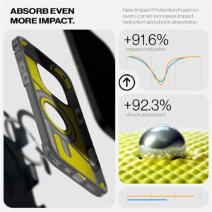 Spigen Tough Armor T MagSafe, frost juodos spalvos - Apple iPhone 16 Pro Max - Image 9