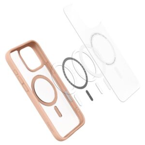 Spigen Ultra Hybrid ”T” Magsafe Apple iPhone 16 Pro - dėklas telefonui rožinės spalvos - Image 17
