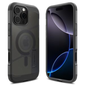 Spigen Tough Armor "T" Mag MagSafe dėklas skirtas Apple iPhone 16 Pro - juodos spalvos - Image 10