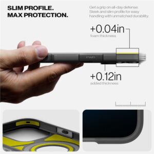 Spigen Tough Armor "T" Mag MagSafe dėklas skirtas Apple iPhone 16 Pro - juodos spalvos - Image 15