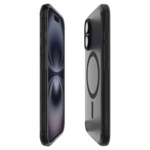 Spigen Ultra Hybrid "T" MagSafe Apple iPhone 16e - Translucent dėklas telefonui juodos spalvos - Image 16