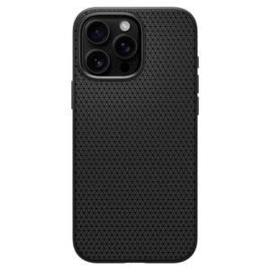 Spigen Liquid Air ”T” MagSafe dėklas skirtas iPhone 16 Pro Max - Matte juodos spalvos - Image 18