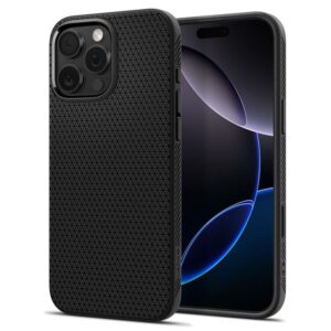 Spigen Liquid Air "T" MagSafe dėklas skirtas iPhone 16 Pro - matte juodos spalvos - Image 10