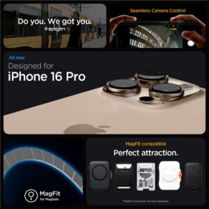 Spigen Liquid Air "T" MagSafe dėklas skirtas iPhone 16 Pro - matte juodos spalvos - Image 18
