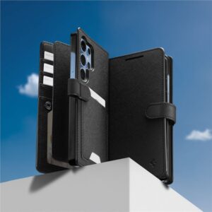 Spigen Wallet "S" Samsung Galaxy S25 Ultra dėklas telefonui juodos spalvos - Image 14