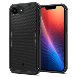 Spigen dėklas CORE ARMOR MAG compatible su MagSafe skirtas Apple iPhone 16E matte juodos spalvos - Image 6
