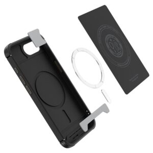 Spigen dėklas CORE ARMOR MAG compatible su MagSafe skirtas Apple iPhone 16E matte juodos spalvos - Image 10