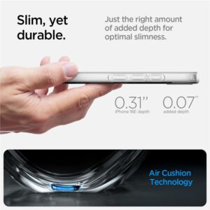 Spigen Crystal Flex MagSafe, clear baltos spalvos - Apple iPhone 17e/16e - Image 19