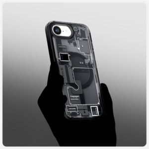 Spigen Ultra Hybrid MagSafe Apple iPhone SE 4 (2025) Zero One - dėklas telefonui juodos spalvos - Image 13