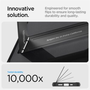 Spigen Ultra Hybrid S MagSafe, frost juodos spalvos - Apple iPhone 17e/16e - Image 15