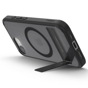 Spigen Ultra Hybrid S MagSafe, frost juodos spalvos - Apple iPhone 17e/16e - Image 7