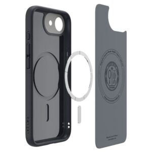 Spigen Nano Pop MagSafe, juodos spalvos sesame - Apple iPhone 17e/16e - Image 6
