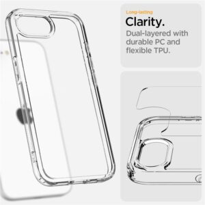 Spigen Ultra Hybrid Apple iPhone 16e - dėklas telefonui skaidrus - Image 11