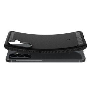 Spigen Rugged Armor, matte dėklas telefonui juodos spalvos - Samsung Galaxy A56 5G - Image 12