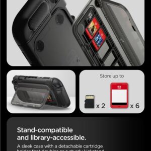 Spigen Snap Switch, juodos spalvos - Nintendo Switch 2 - Image 20