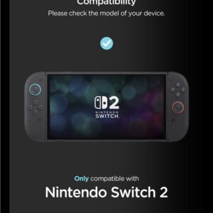 Spigen Snap Switch, juodos spalvos - Nintendo Switch 2 - Image 9