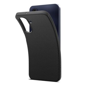 Spigen Liquid Air Samsung Galaxy A26 5G - Matte dėklas telefonui juodos spalvos - Image 16
