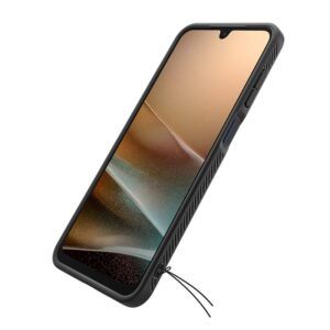 Spigen Liquid Air Samsung Galaxy A26 5G - Matte dėklas telefonui juodos spalvos - Image 19