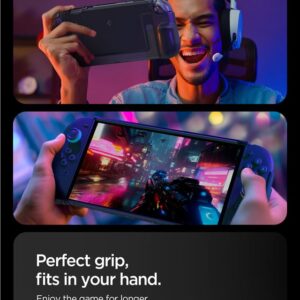 Spigen Dual Grip Nintendo Switch 2 - dėklas telefonui juodos spalvos - Image 6