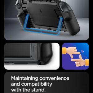 Spigen Dual Grip Nintendo Switch 2 - dėklas telefonui juodos spalvos - Image 7