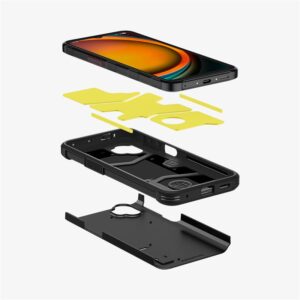 Dėklas Spigen Tough Armor skirtas Samsung Galaxy XCover 7 Pro juodos spalvos - Image 13