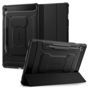 Spigen Rugged Armor "Pro" dėklas skirtas Samsung Galaxy Tab S10 FE+ 13.1 X620 / X626B - juodos spalvos - Image 10