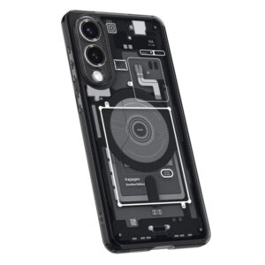 Spigen Ultra Hybrid Mag dėklas su MagSafe skirtas Samsung Galaxy S25 Edge su Print - juodos spalvos - Image 9
