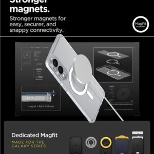 Spigen Ultra Hybrid Mag dėklas su MagSafe skirtas Samsung Galaxy S25 Edge - skaidrus - Image 10