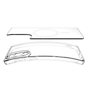 Spigen Ultra Hybrid Mag dėklas su MagSafe skirtas Samsung Galaxy S25 Edge - skaidrus - Image 19