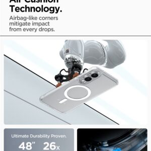 Spigen Ultra Hybrid Mag dėklas su MagSafe skirtas Samsung Galaxy S25 Edge - skaidrus - Image 11