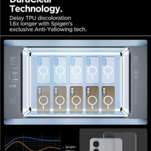 Spigen Ultra Hybrid Mag dėklas su MagSafe skirtas Samsung Galaxy S25 Edge - skaidrus - Image 12
