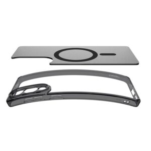 Spigen Ultra Hybrid Mag dėklas su MagSafe skirtas Samsung Galaxy S25 Edge - juodos spalvos Translucent - Image 16