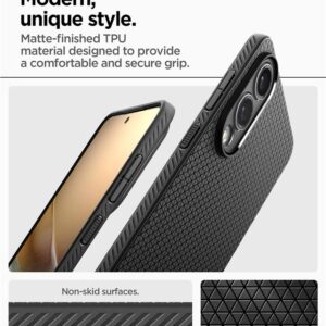 Spigen Liquid Air dėklas skirtas Samsung Galaxy S25 Edge - juodos spalvos - Image 17