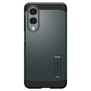 Spigen Tough Armor MagSafe dėklas skirtas Samsung Galaxy S25 Edge - Green/juodos spalvos - Image 19