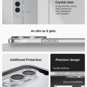 Spigen Liquid Crystal dėklas skirtas Samsung Galaxy S25 Edge - skaidrus - Image 11
