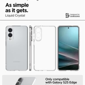 Spigen Liquid Crystal dėklas skirtas Samsung Galaxy S25 Edge - skaidrus - Image 20