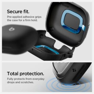 Spigen Rugged Armor, matinės juodos spalvos - Apple Powerbeats Pro 2 - Image 6