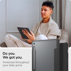 Spigen Ultra Hybrid Pro, juodos spalvos - Samsung Galaxy Tab S10 FE+ - Image 7
