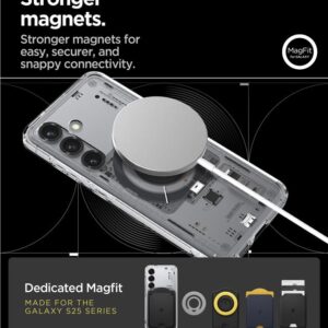 Spigen Ultra Hybrid Mag Dėklas skirtas Samsung Galaxy S25 Neo One - skaidrus - Image 12