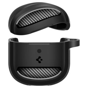 Spigen Rugged Armor, matinės juodos spalvos - Google Pixel Buds 2a - Image 3