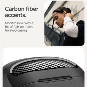 Spigen Rugged Armor, matinės juodos spalvos - Google Pixel Buds 2a - Image 4