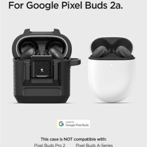 Spigen Lock Fit, matinės juodos spalvos - Google Pixel Buds 2a - Image 2