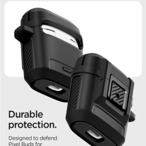 Spigen Lock Fit, matinės juodos spalvos - Google Pixel Buds 2a - Image 4