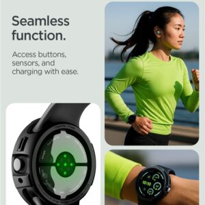 Spigen Liquid Air + Stand, matinės juodos spalvos - Google Pixel Watch 4 41mm - Image 5