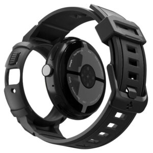Spigen Rugged Armor Pro + Stand, matinės juodos spalvos - Google Pixel Watch 4 41mm - Image 10