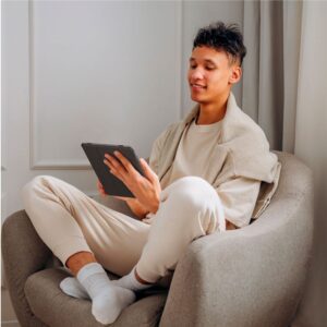 Spigen Ultra Hybrid Pro, juodos spalvos - Samsung Galaxy Tab S10 FE - Image 5