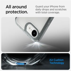 Spigen Ultra Hybrid dėklas skirtas iPhone 16e - pilkos spalvos - Image 17