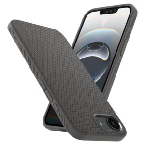 Spigen Liquid Air dėklas skirtas iPhone 16e - pilkos spalvos - Image 11