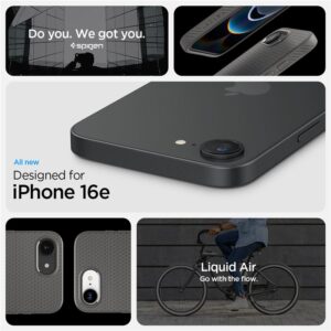 Spigen Liquid Air dėklas skirtas iPhone 16e - pilkos spalvos - Image 14